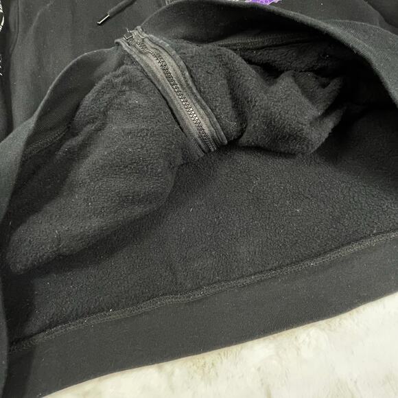 🔥Disney 100 Mickey Mouse & Friends Embroidered Black Zipper Hoodie Sweatshirt - Picture 5 of 16